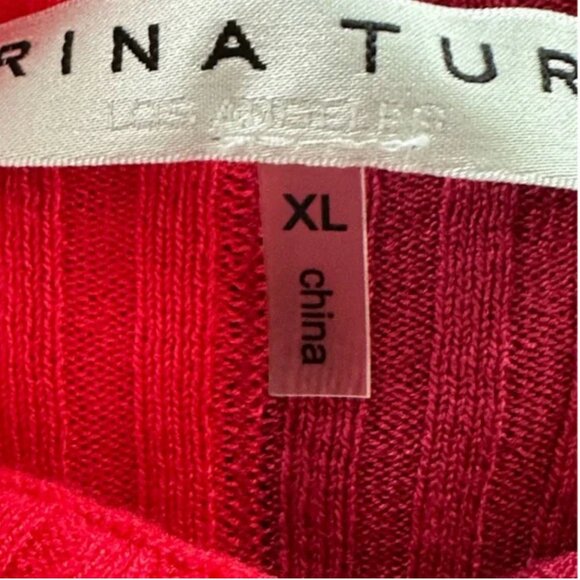 Trina Turk Women's | Seema Two-Toned Long-Sleeve Sweater | Trina Turk Size XL - Picture 9 of 9